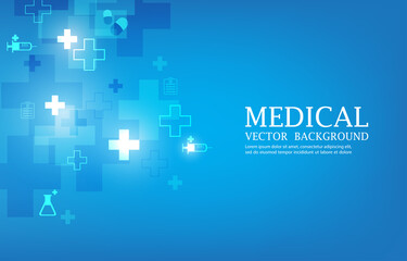 vector abstract modern wallpaper medical concept