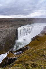 Dettifoss waterfall in iceland