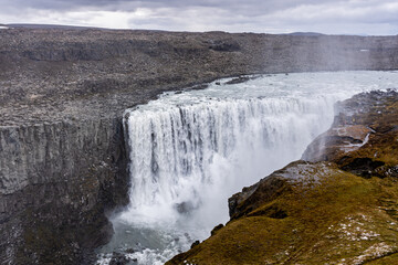 Dettifoss waterfall in iceland