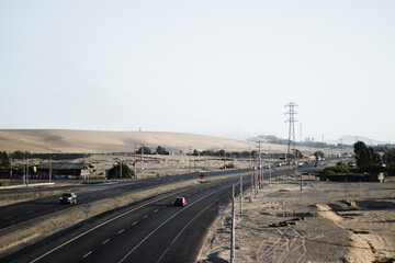 Highway into the desert
