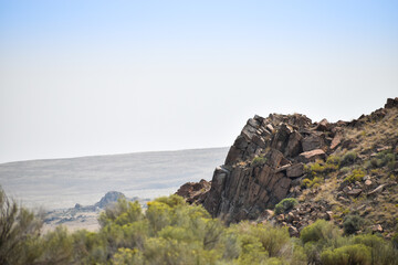 view from the top of mountain