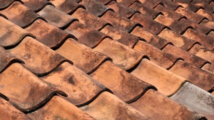 old roof tiles