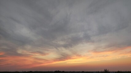 time lapse sunset