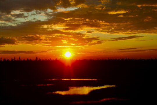 sunset over the river
Between The Pas and Churchill
Manitoba Canada
22:00
