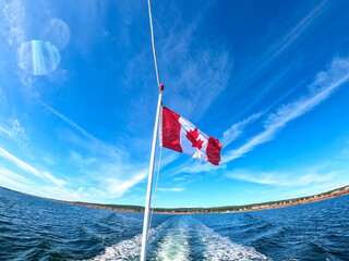 Fototapeta premium Le drapeau de canada