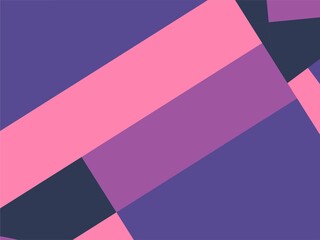 Beautiful of Colorful Art Pink, Purple, Abstract Modern Shape. Image for Background or Wallpaper