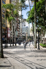 Curitiba/PR/Brazil - August 28 2020: General Osorio Square