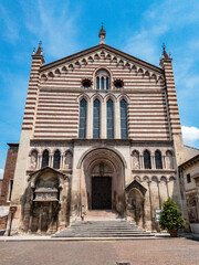 Fototapeta na wymiar Church of San Procolo in Verona, Italy