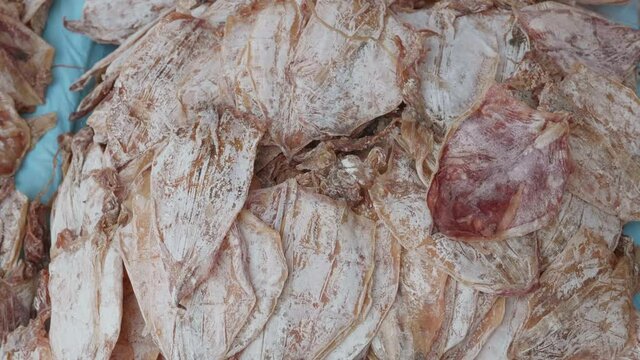 Dried squid for roasted/grilled. 