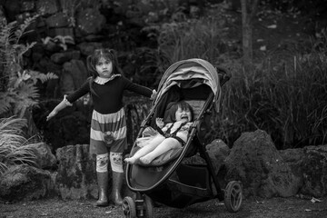 creepy sisters scary on the dark