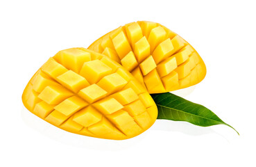 mango isolated on white background