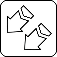 Arrow up down left right download upload