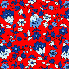 traditional Indian paisley pattern on background