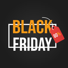 Black Friday sale template banner design