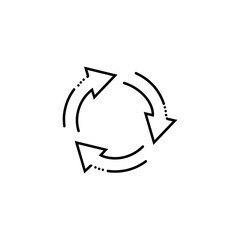 Arrow vector illustration icon