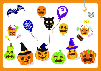 ハロウィン　キャラクター