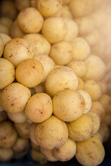 Longkong Thai fruit is on the market.