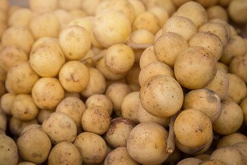 Longkong Thai fruit is on the market.
