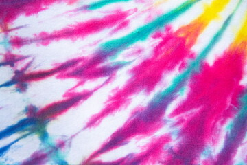Fototapeta premium abstract colorful beautiful tie dye wallpaper.