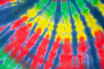 reggae abstract tie dye. red yellow green tricolor pattern.