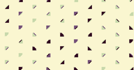 Abstract Color Halftone Dots generative art background illustration