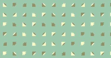 Abstract Color Halftone Dots generative art background illustration