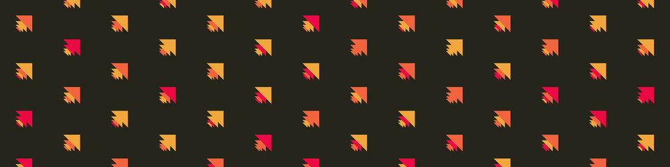 Abstract Color Halftone Dots generative art background illustration