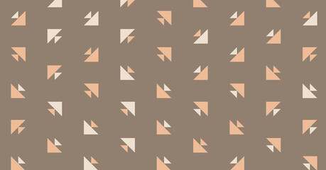 Abstract Color Halftone Dots generative art background illustration