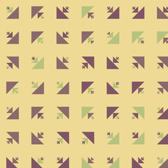 Abstract Color Halftone Dots generative art background illustration