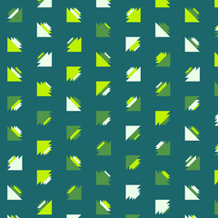 Abstract Color Halftone Dots generative art background illustration