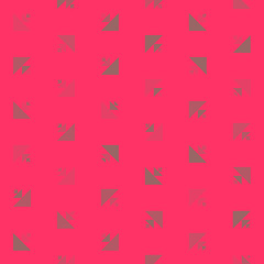 Abstract Color Halftone Dots generative art background illustration