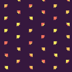 Abstract Color Halftone Dots generative art background illustration