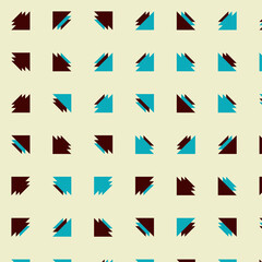 Abstract Color Halftone Dots generative art background illustration