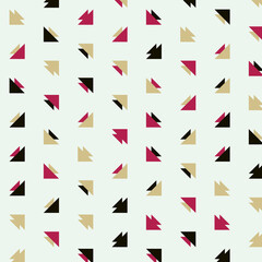 Abstract Color Halftone Dots generative art background illustration