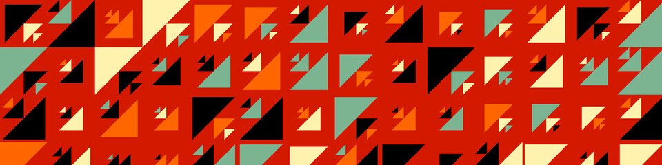 Abstract Color Halftone Dots generative art background illustration