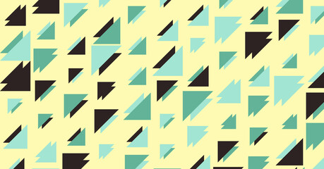 Abstract Color Halftone Dots generative art background illustration