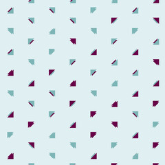 Abstract Color Halftone Dots generative art background illustration