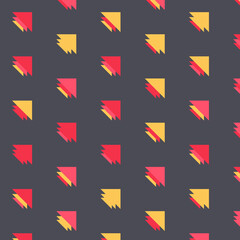 Abstract Color Halftone Dots generative art background illustration