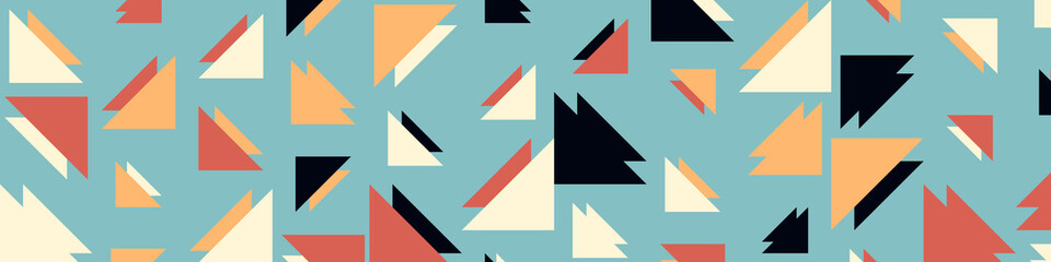 Abstract Color Halftone Dots generative art background illustration