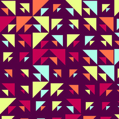 Abstract Color Halftone Dots generative art background illustration