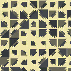 Abstract Color Halftone Dots generative art background illustration