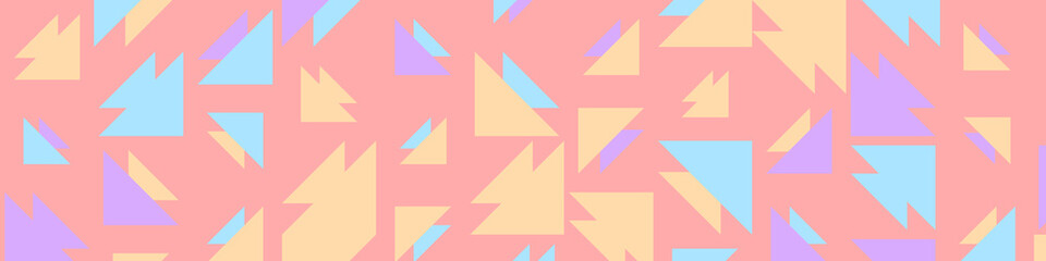 Abstract Color Halftone Dots generative art background illustration