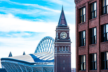 tower on the city 