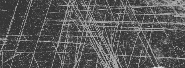 Abstract monochrome grunge stripes background for design.