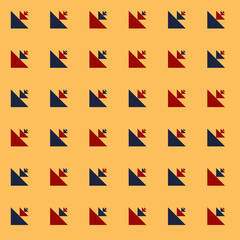 Abstract Color Halftone Dots generative art background illustration