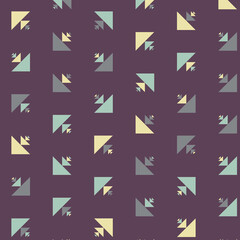 Abstract Color Halftone Dots generative art background illustration