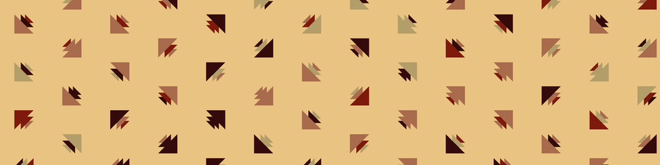 Abstract Color Halftone Dots generative art background illustration