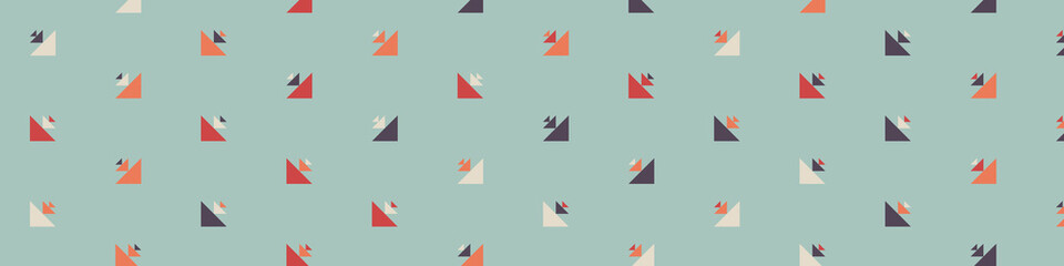 Abstract Color Halftone Dots generative art background illustration