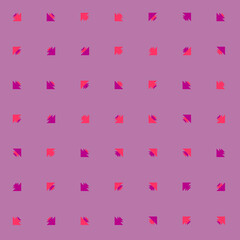 Abstract Color Halftone Dots generative art background illustration