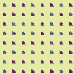 Abstract Color Halftone Dots generative art background illustration